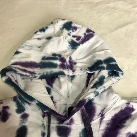 Element Seal BP TD Hoodie Men’s Sz L Multicolor Tie Dye Kangaroo Pocket Pullover - Picture 2 of 16